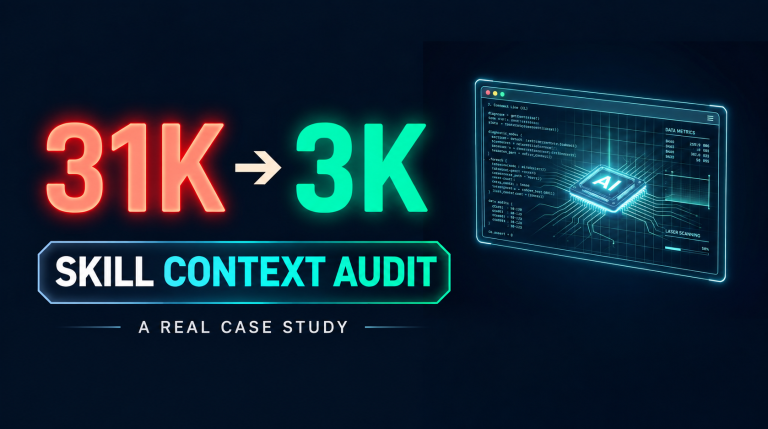 English Skill Context Doctor cover showing the recorded 31K to 3K context case study